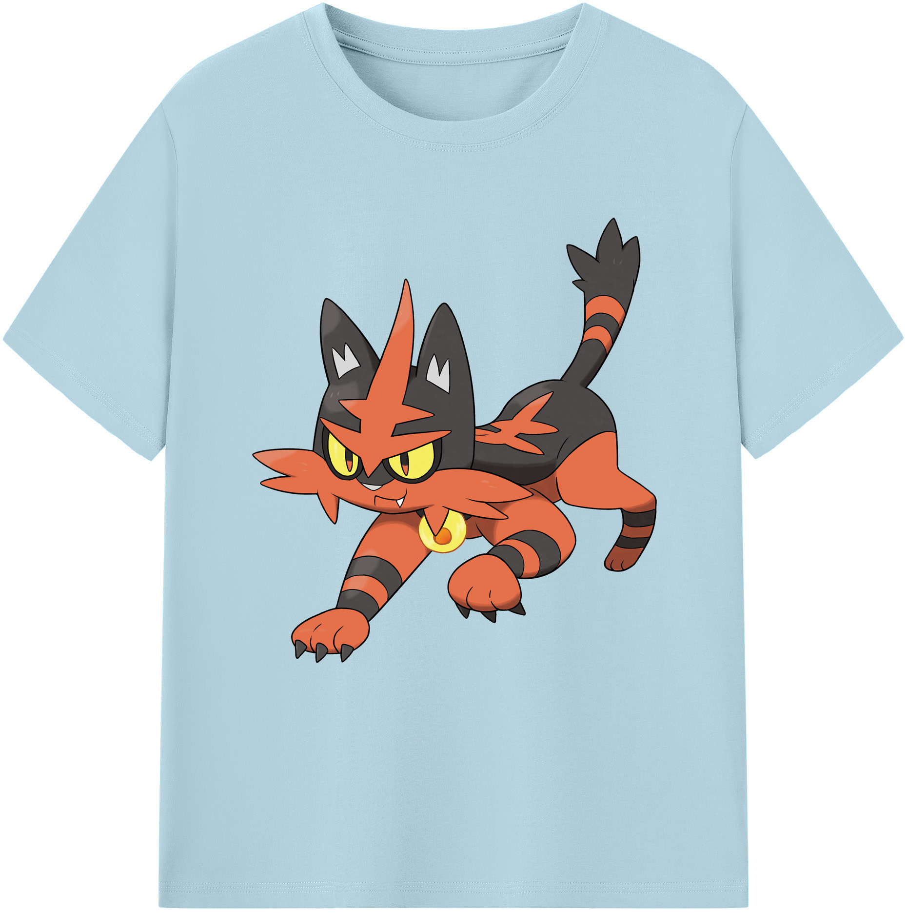 （画像用） ポケットモンスター Pokémon 綿100％半袖Tシャツ（フロントプリント）